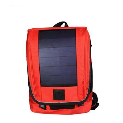 Solar Powered External Frame Pack Sun Charged Hiking Backpack Smart Solar Backpack