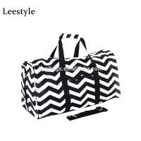 Popular Chevron Printed Travel Cheer Gym Duffel Bag Large Chevron Duffel Bag