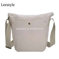 Simple Design Heavy Canvas Sling Messenger Bag Durable Messenger Bag