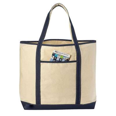 Cotton Canvas Women Shopping Bags Beach Tote Bag For Outdoor